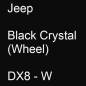 Preview: Jeep, Black Crystal (Wheel), DX8 - W.